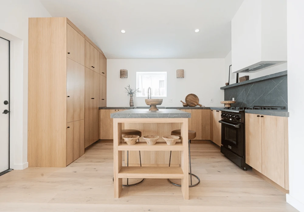 Add Wooden Elements for Natural Texture