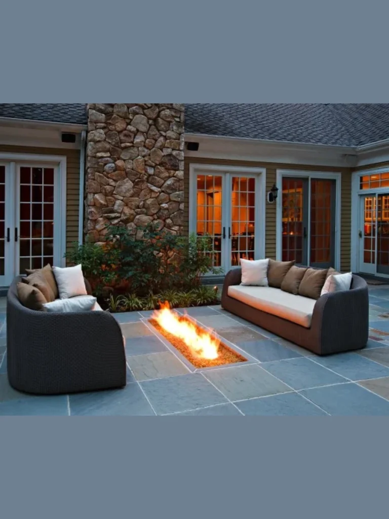 Add a Custom Porch Fire Pit