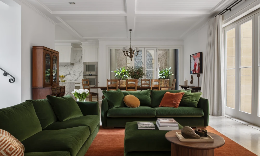 Use a Sofa as a Natural Divider