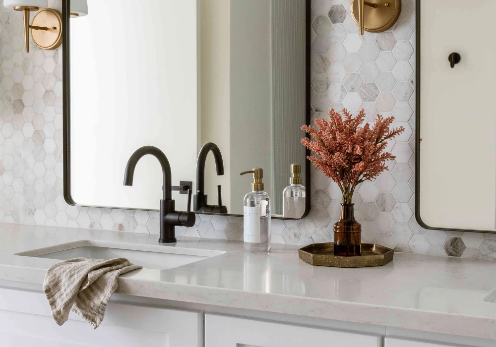 Add a Tray to Style and Organize Your Countertop
