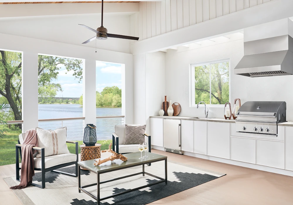 Airflow and Cooling Setup for Summer Outdoor Kitchens