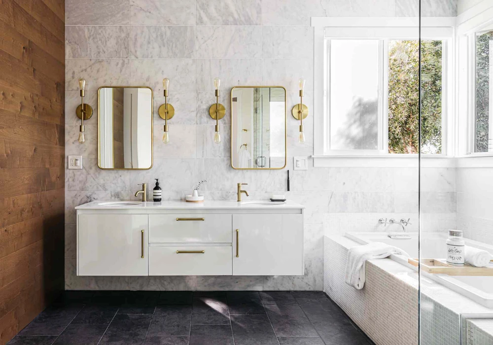 Airy Lighting Ideas for Summer Bathroom Trends