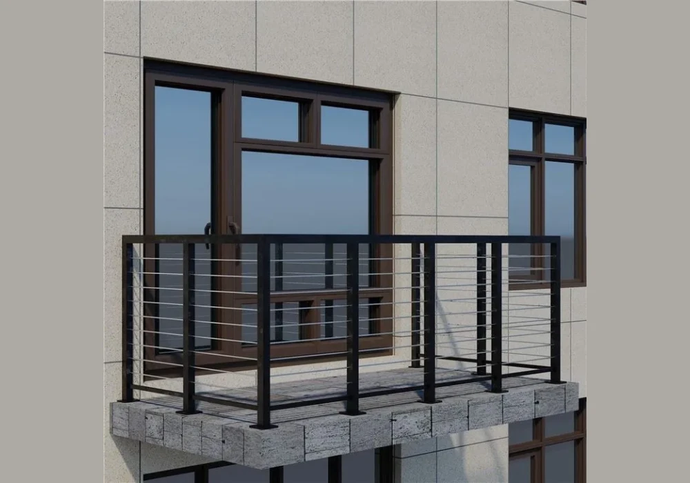 Aluminum Balcony Railing Ideas for Lightweight Strength