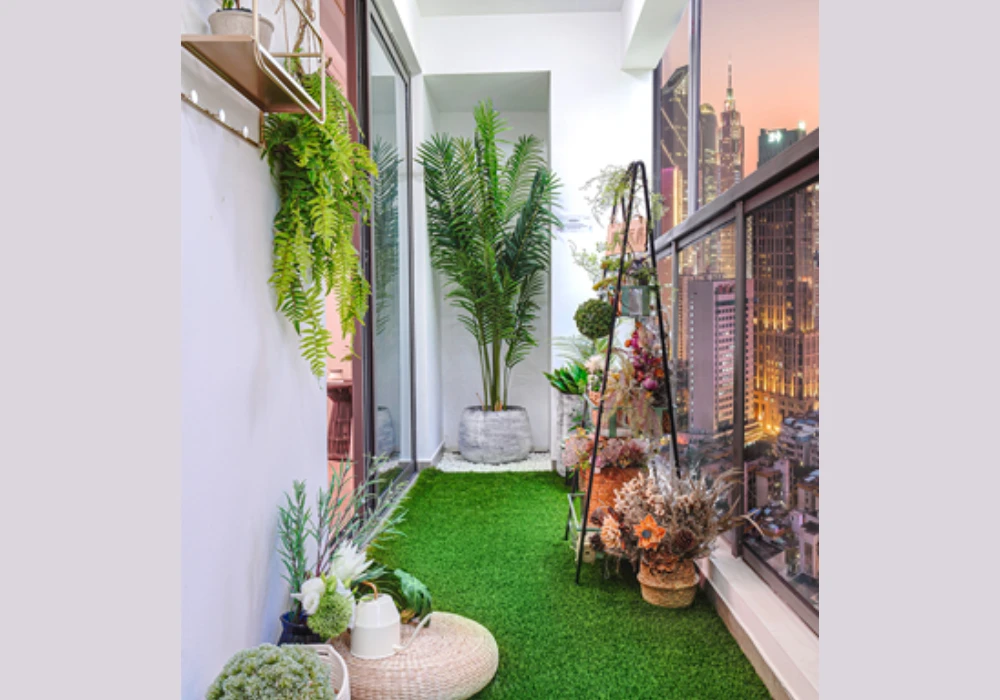 Artificial Grass for Natural Floor Feel