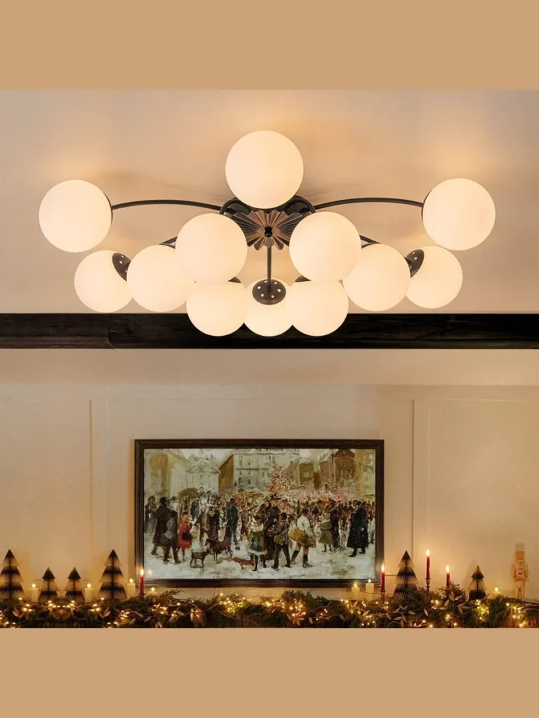 Artistic Glass Globes ceiling