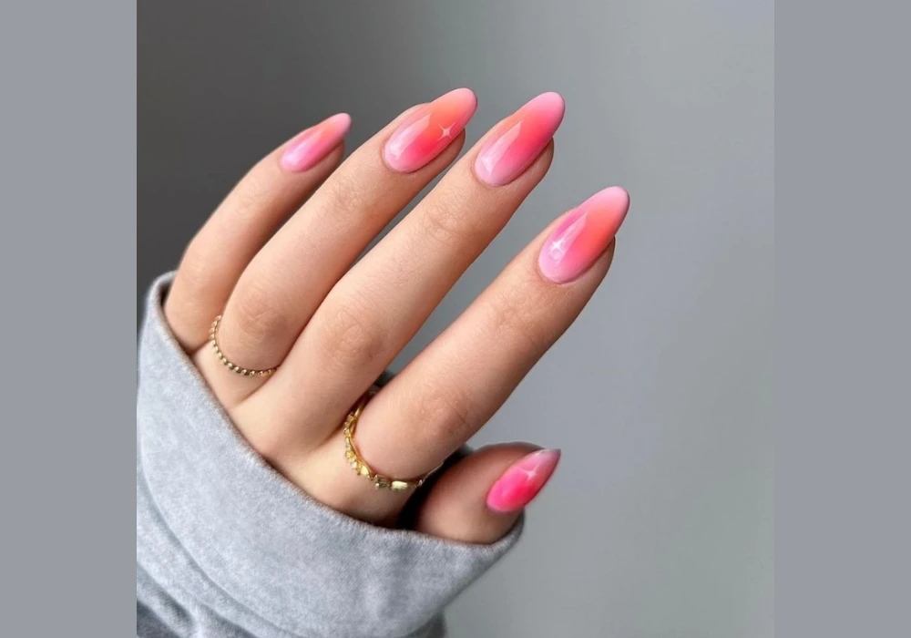 Aura Nails Trend with Soft Color Blending