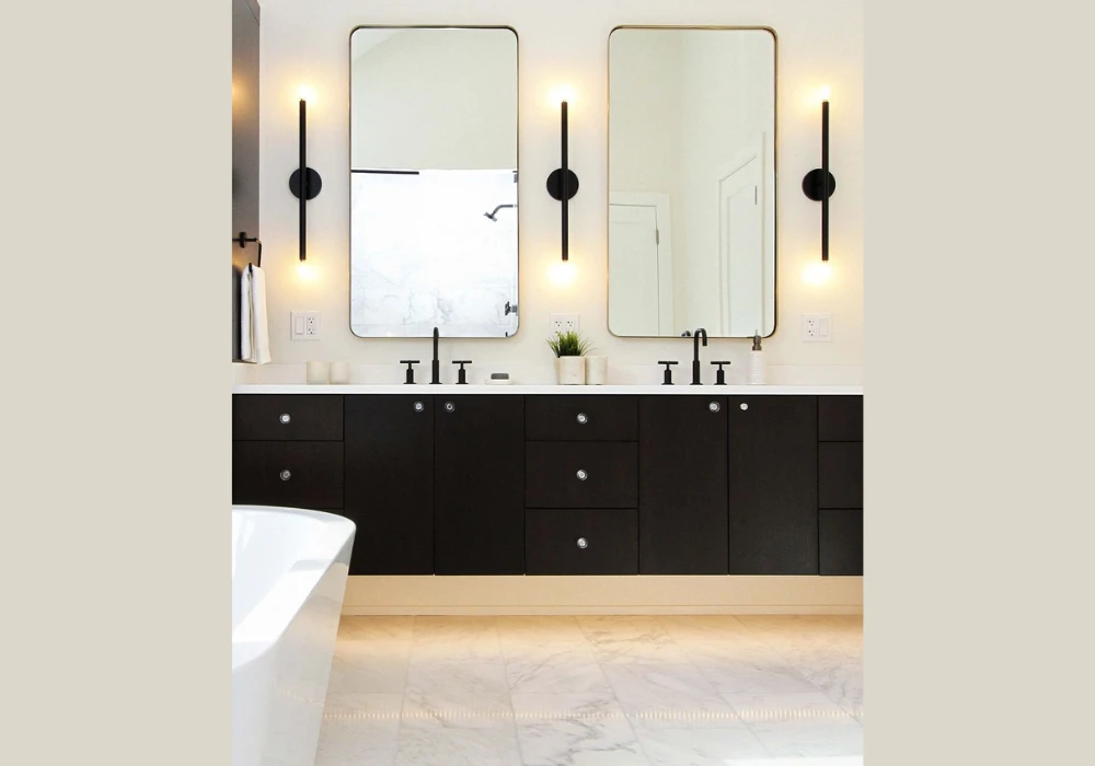 Backlit Vanity for a Soft Modern Glow 