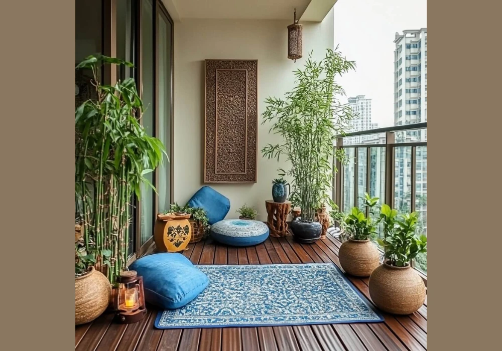 Balcony Color-Themed Flower Pot Ideas for Stylish Setup