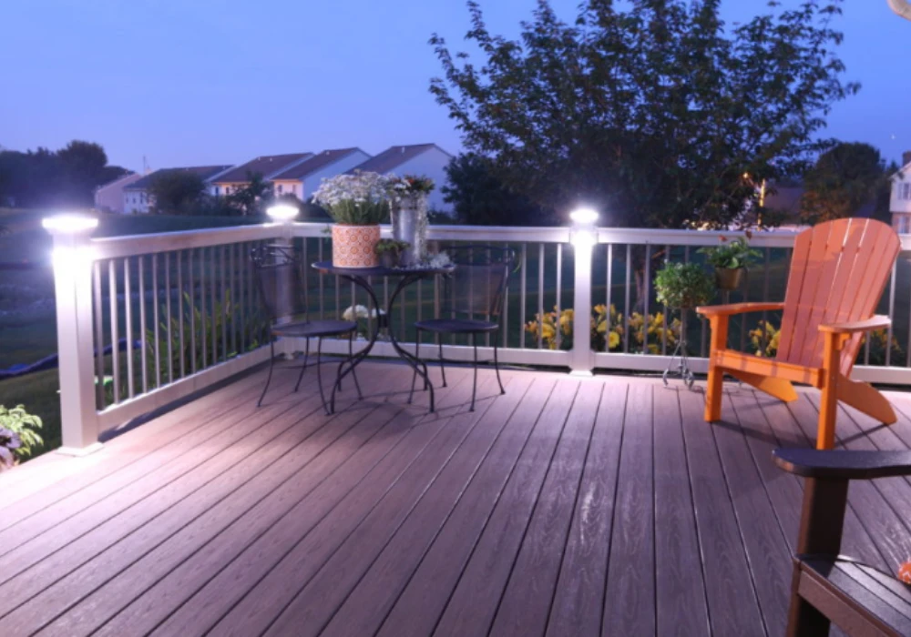 Balcony Deck Lighting Ideas for Warm Evening Moo