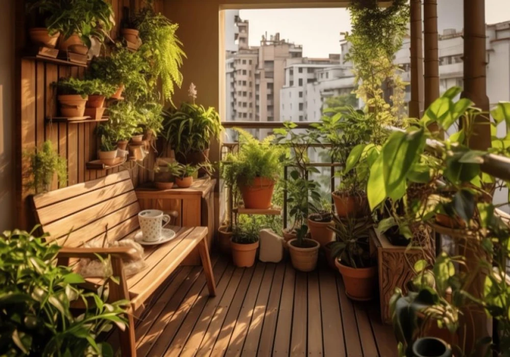 Balcony Garden Decoration Ideas for a Fresh Environment