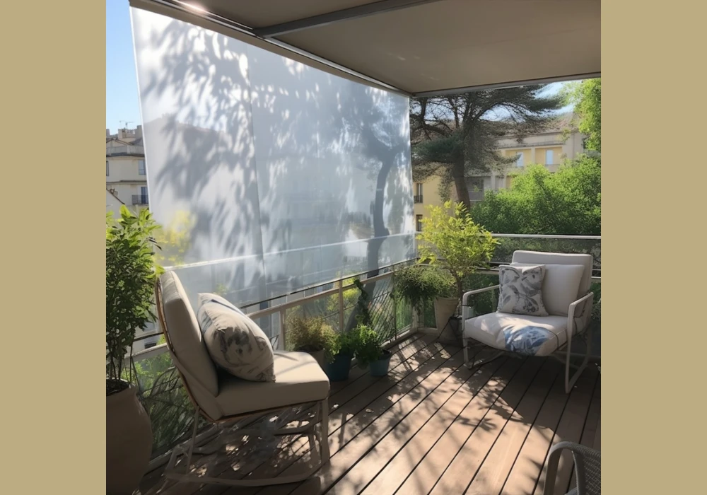 Balcony Privacy Screen Ideas with PVC Panel Sheets for Long-Lasting Protection