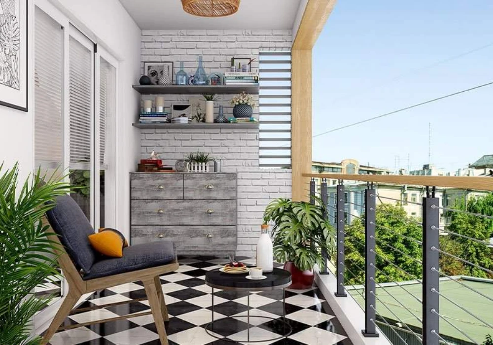 Balcony Storage Decoration Ideas for Smart Use