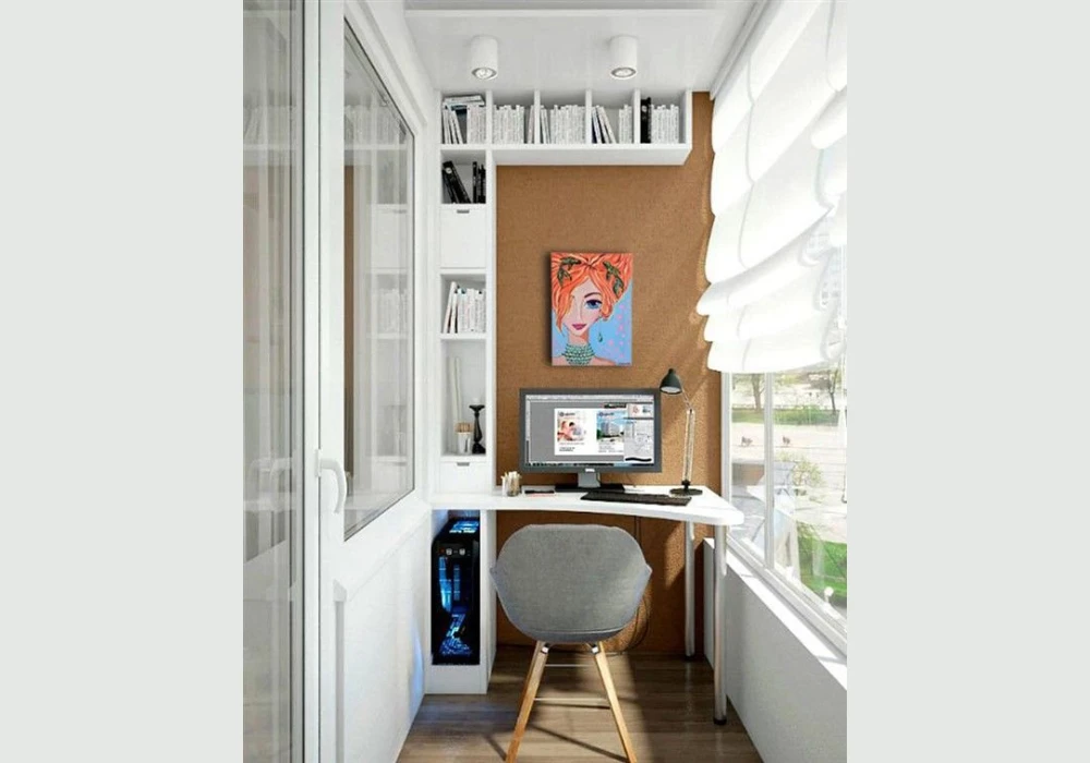 Balcony Work Setup Inspiration Ideas for Productivity