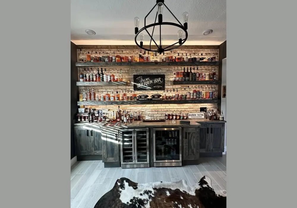 Bar and Lounge Garage Man Cave