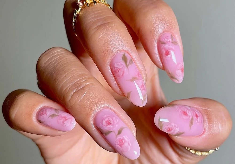 Barbie Pink Summer Nail Art Ideas for Fun Feminine Look