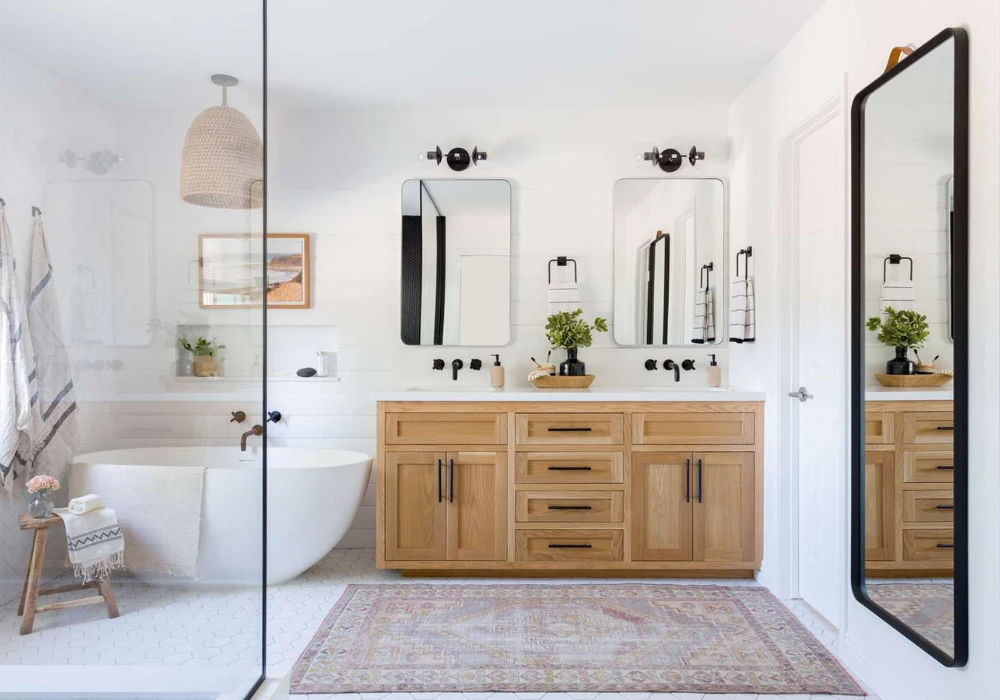 Bathroom summer decoration ideas for a fresh feel