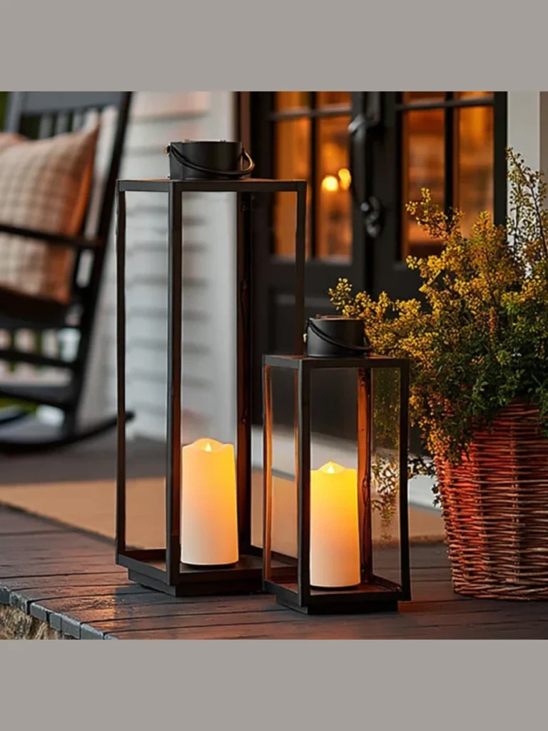 Battery Operated Outdoor Lanterns