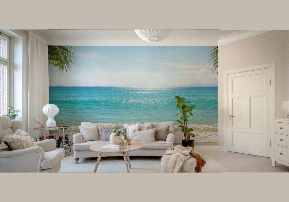Beach Theme Wallpaper for a Coastal Summer Vibe