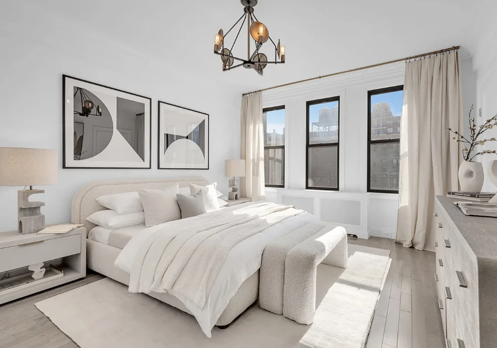 Bed Placement for Better Airflow in Summer Bedroom Ideas