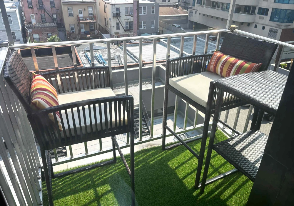 Bistro Table Set for Small Balcony Dining Corner