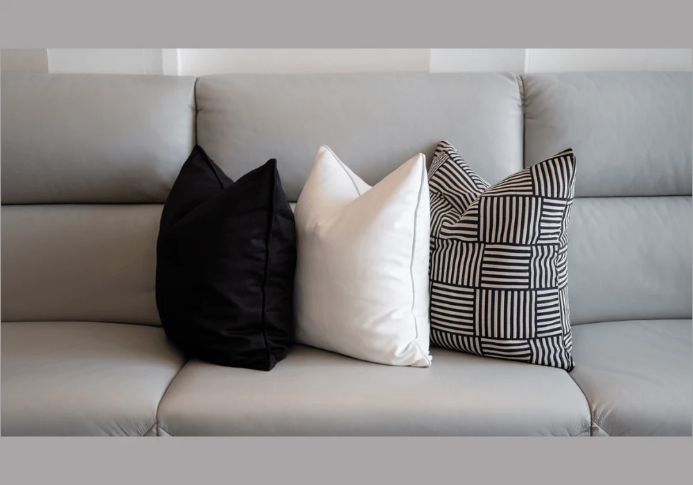 Black and White Throw Pillow Combinations for a Bold Contrast Look