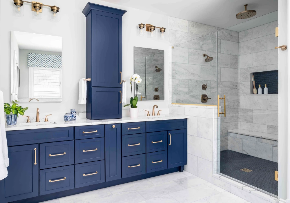 Blue Accent Bathroom Ideas for Simple Upgrades