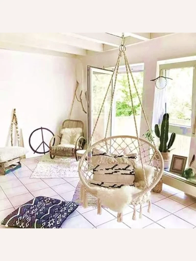 Bohemian Macrame Hanging Chairs