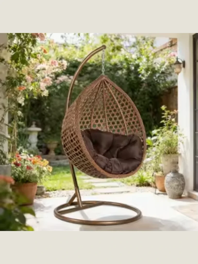 Bohemian Rattan Textures with Macrame Accents