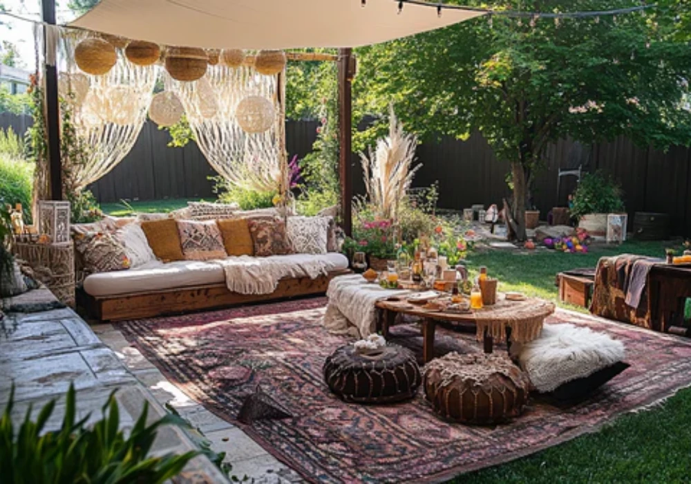 Boho Garden Summer Party Idea