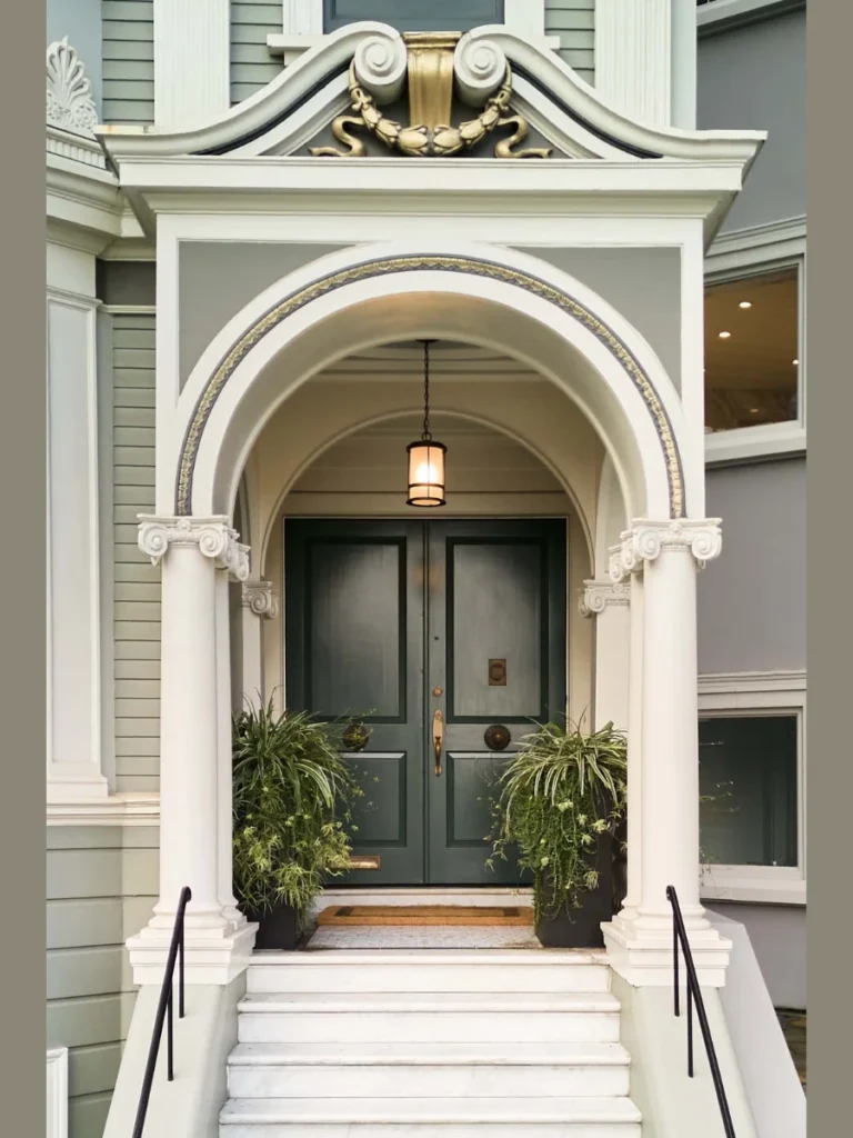 Bold Painted Statement Doors