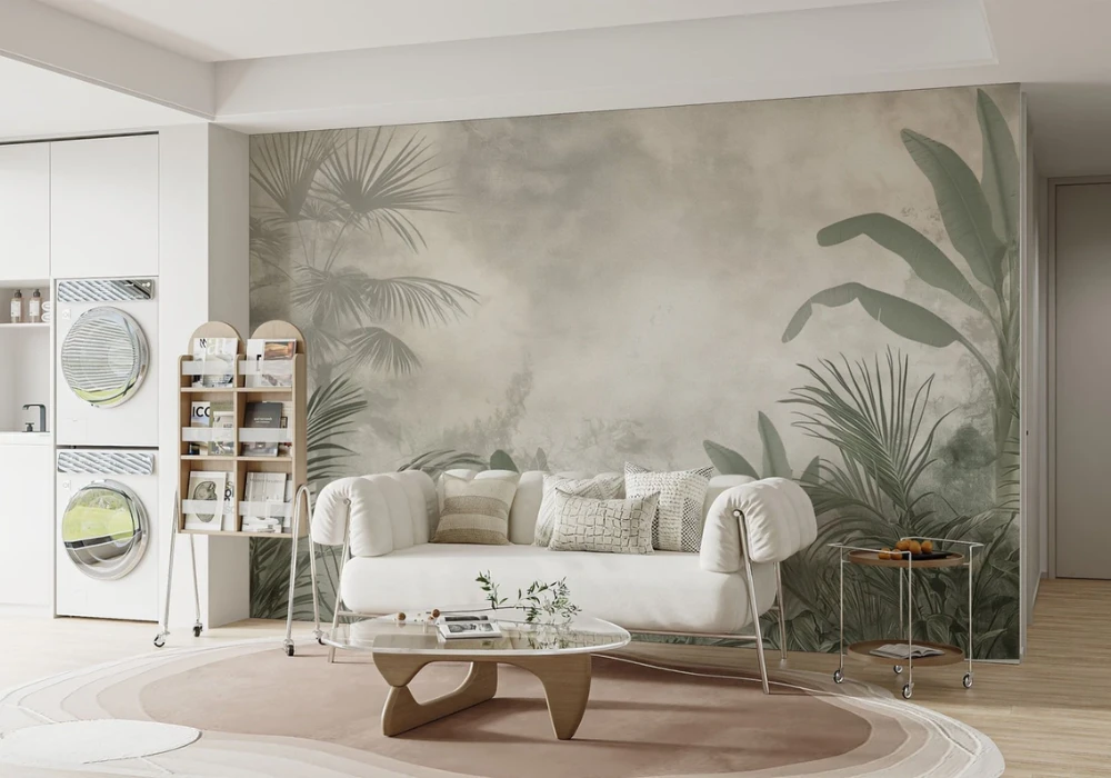 Botanical Garden house Wallpaper for a Natural Look