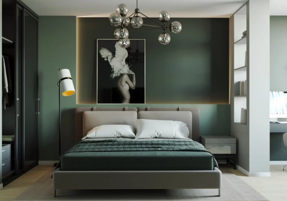Botanical Green Wallpaper Ideas for Summer Bedroom Walls