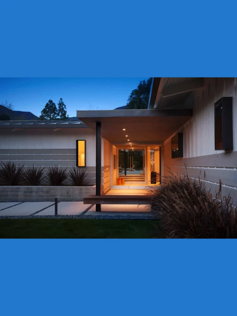 Brighten the Entry with Modern LED Sconces