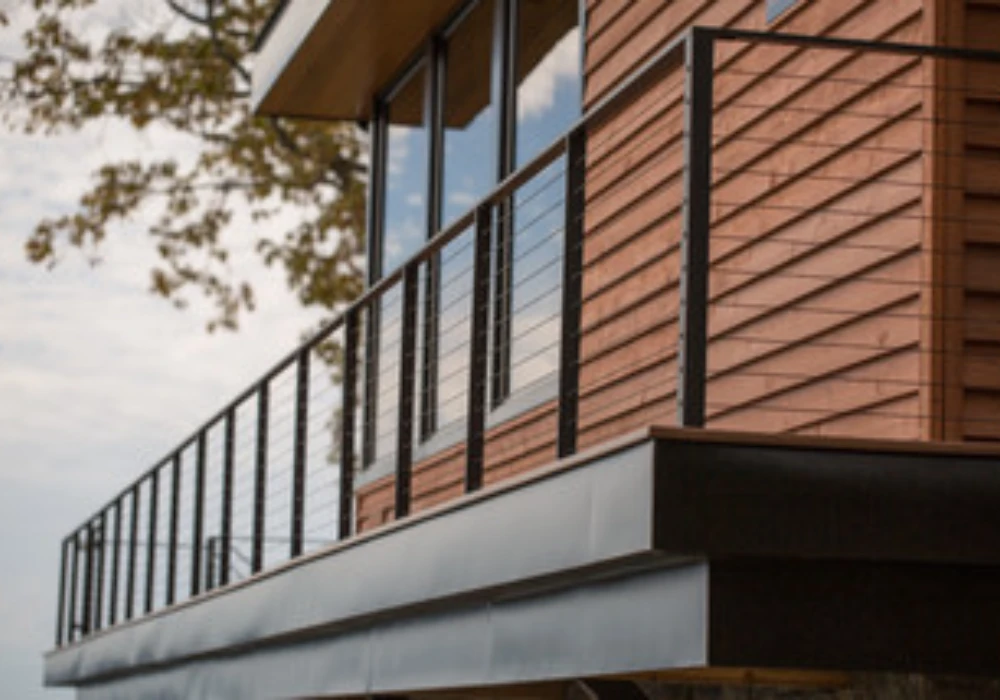 Cable Balcony Railing Ideas for Minimal Open Design