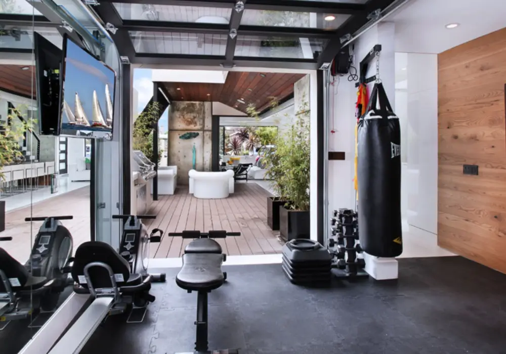 Cardio-Focused Garage Gym