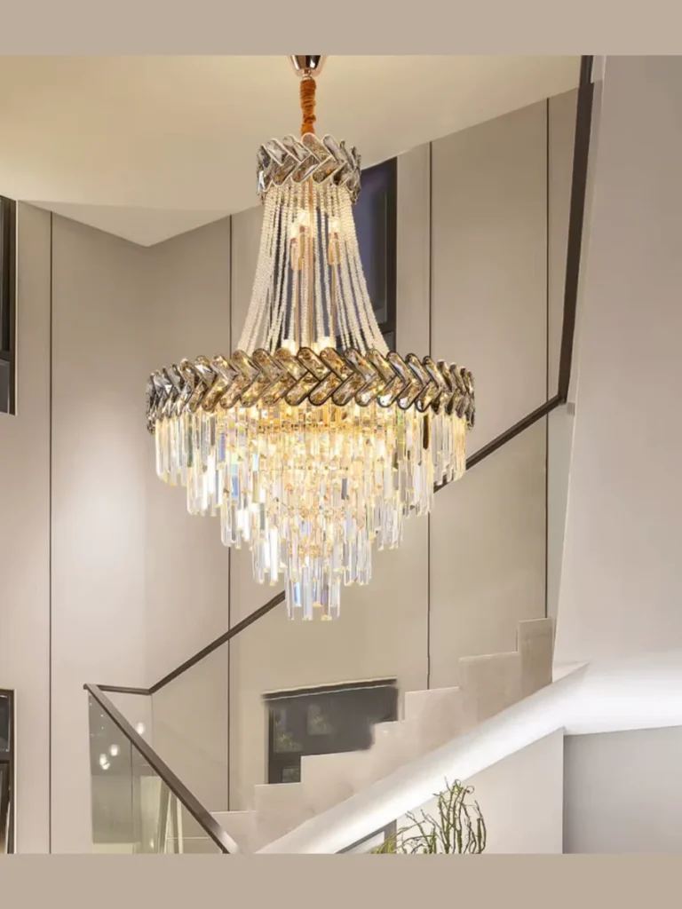 Cascading Crystal Pieces For Traditional Luxury