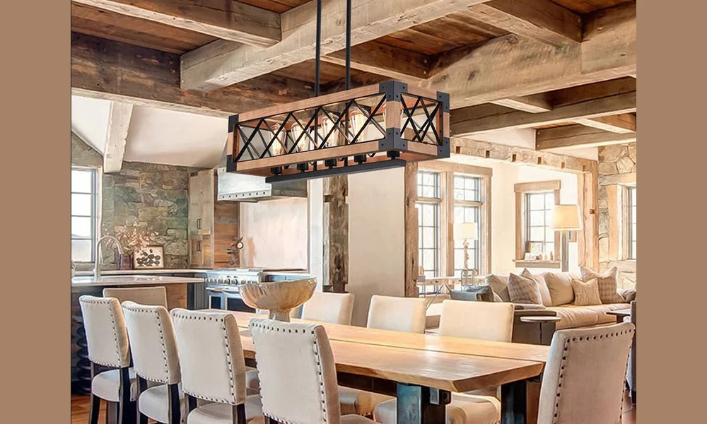 Farmhouse-inspired Metal Chandeliers