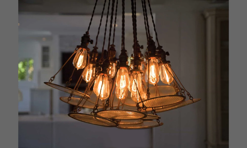 Chandeliers with Edison Bulbs