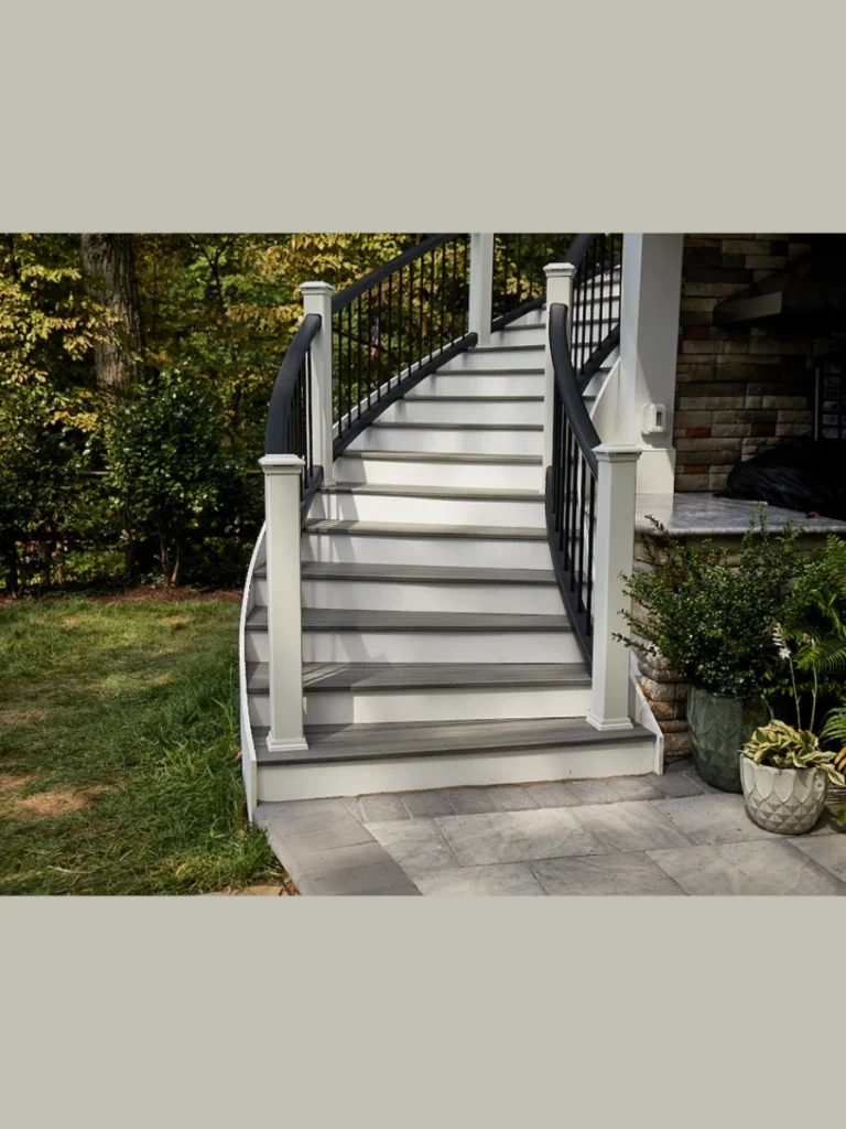 Charcoal Grey Steps And Risers