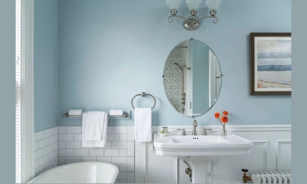 Use Light Colors to Make Your Small Bathroom Look Bigger