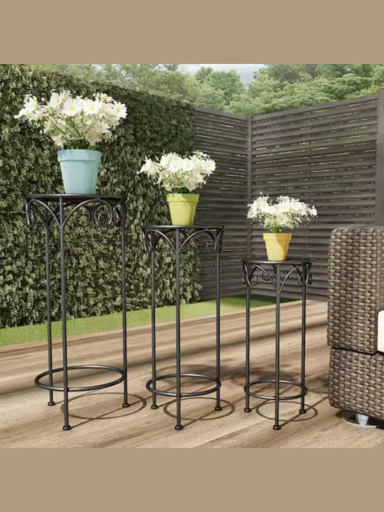 Circular Nested Metal Frames