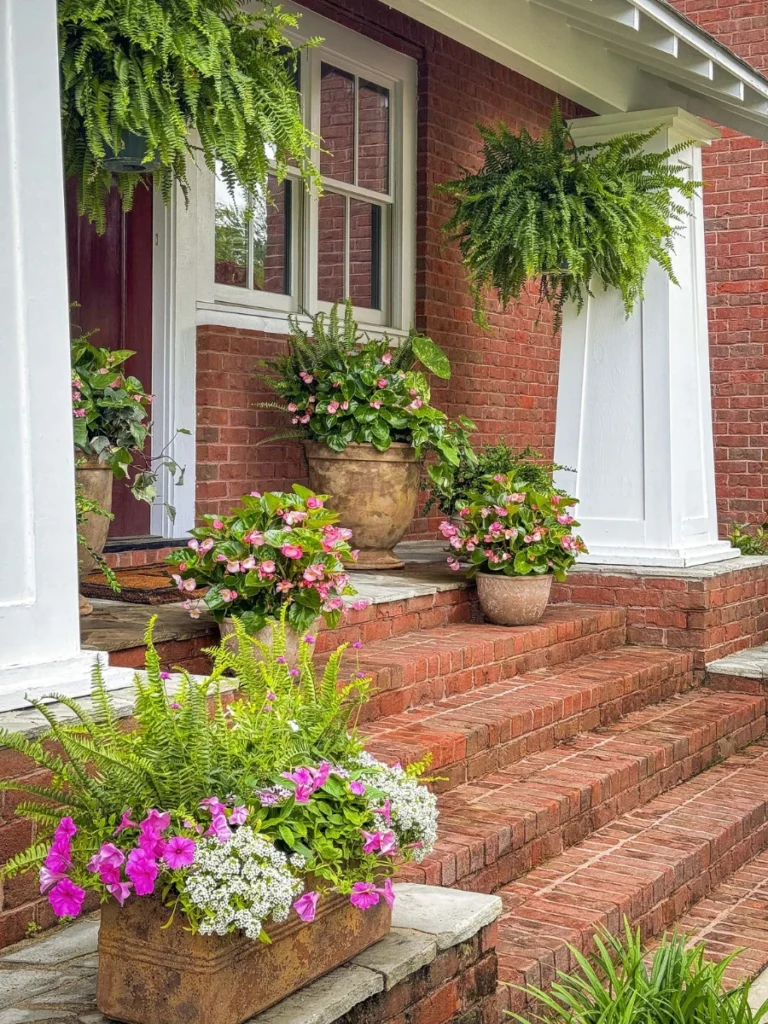 Classic Boston Ferns for Shady Porches