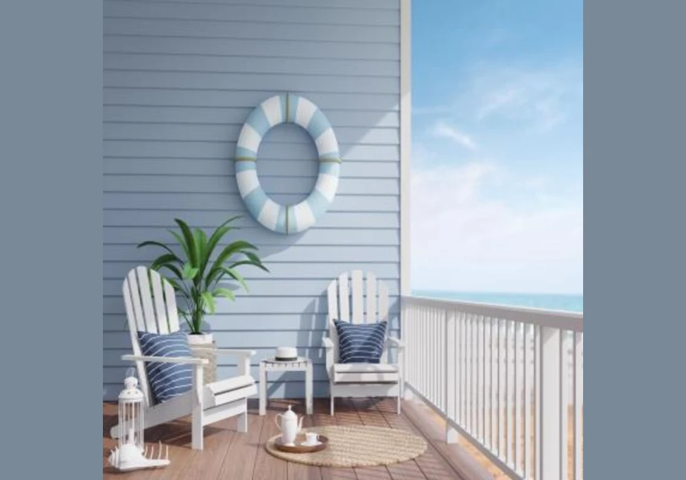 Color-Themed Balcony Design Setup