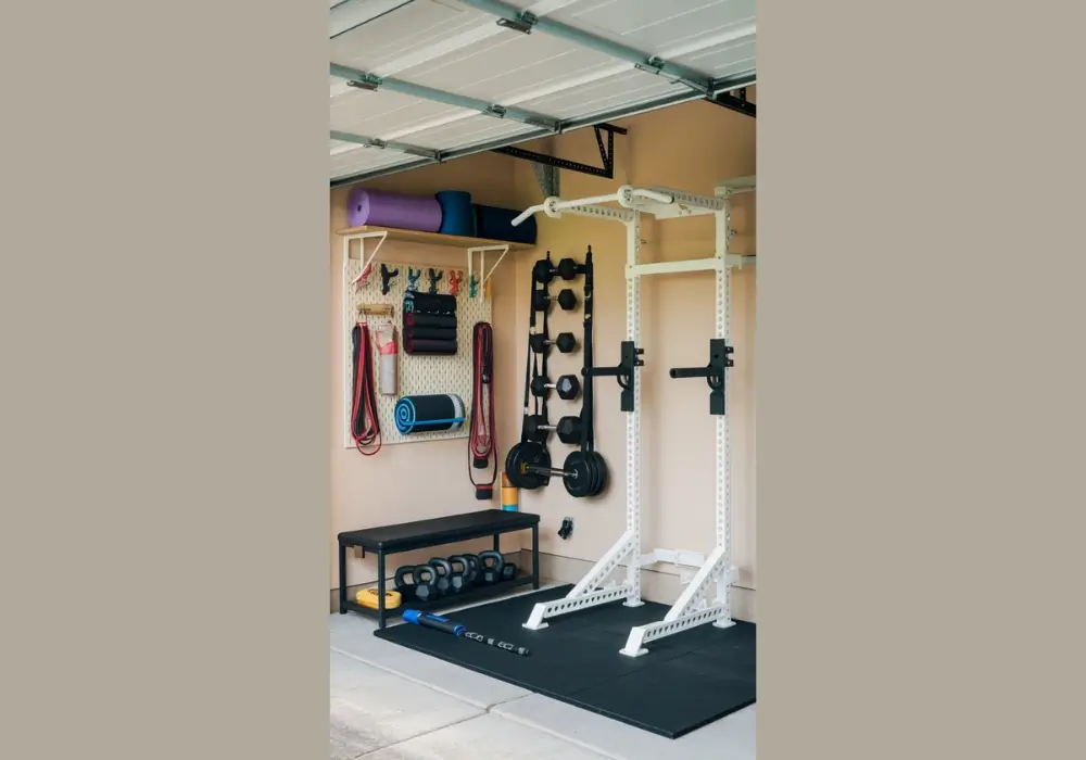 Compact Small Garage Gym