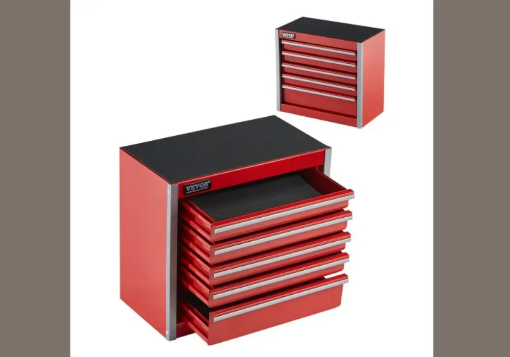 Tool Storage Cabinet with Locking Mechanism