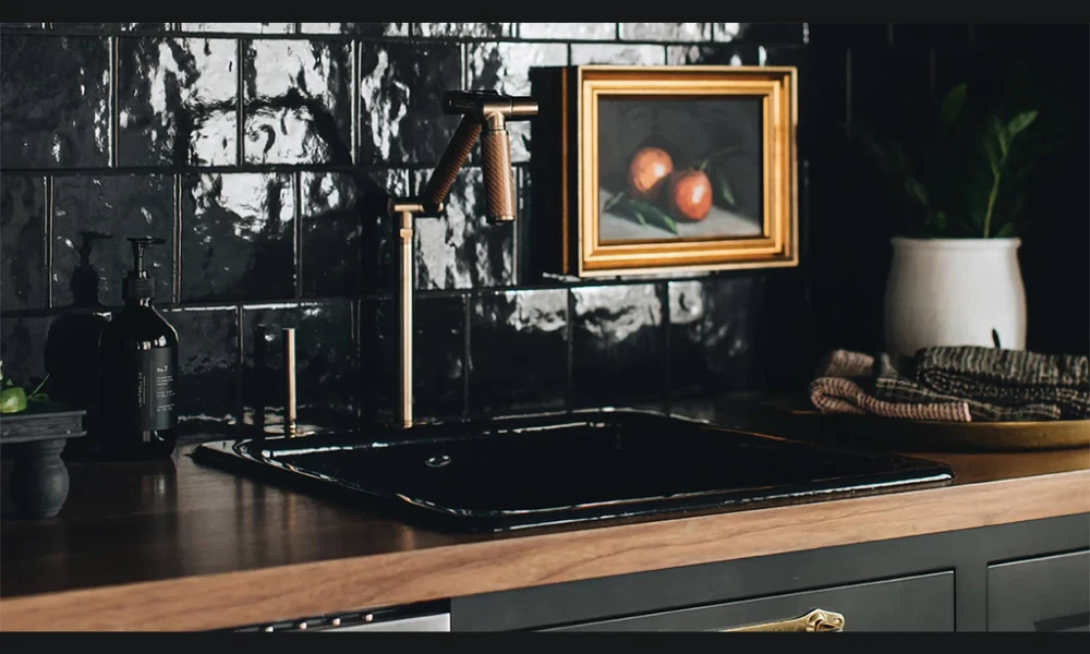 Ceramic Tile Finish for Backsplash