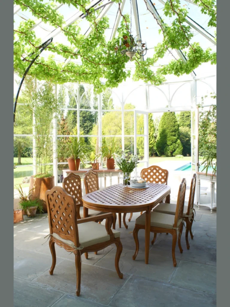 Conservatory Style Dining Sunrooms
