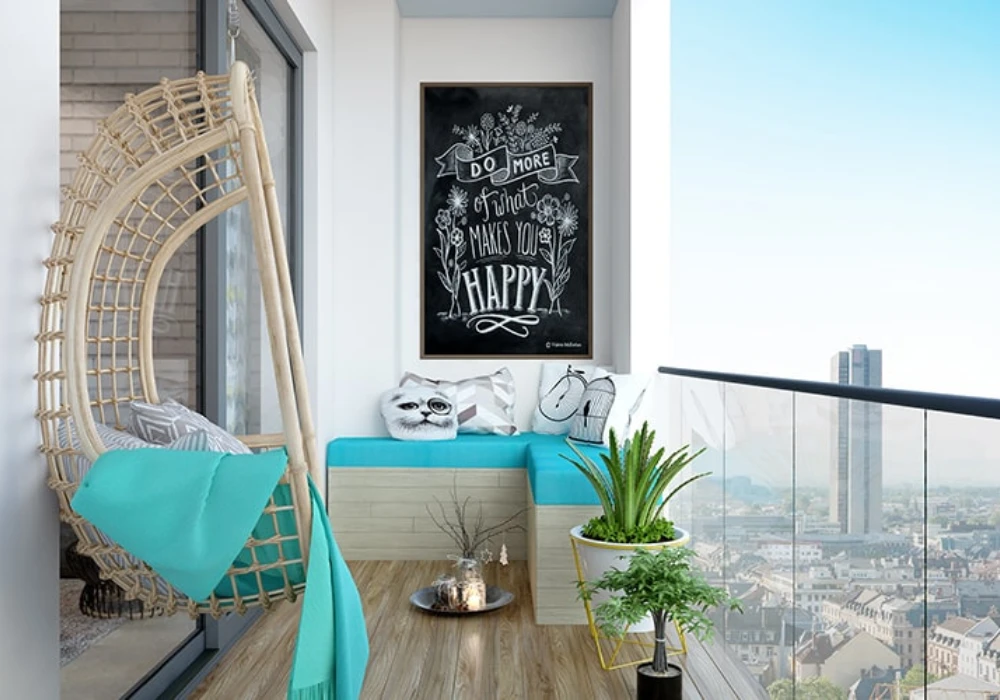 Corner Balcony Patio Set Ideas for Better Space Use