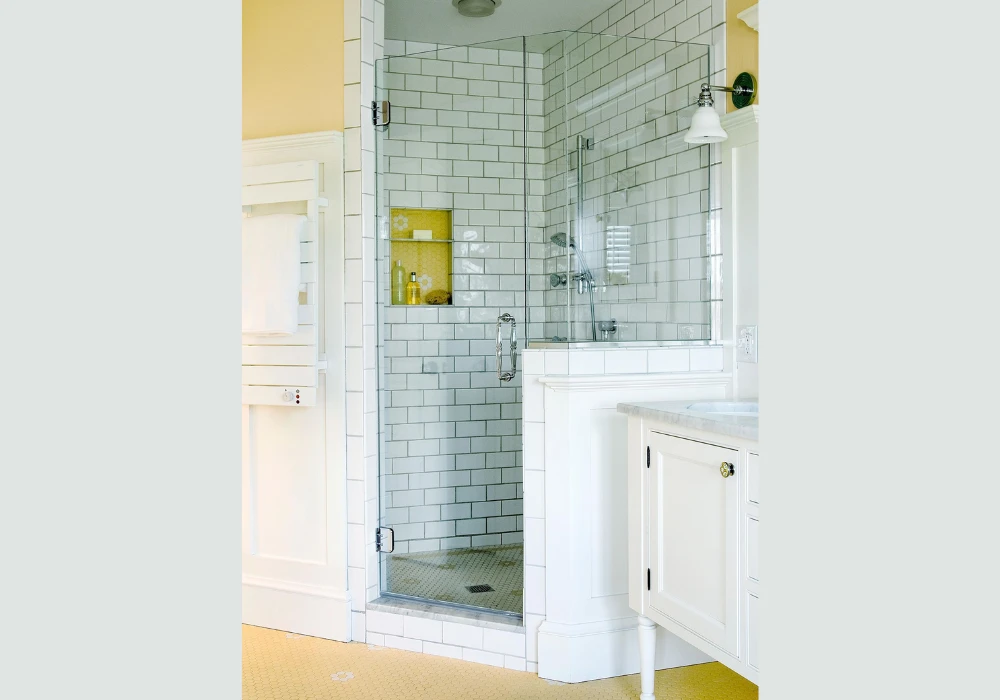 Corner Shower Design for Small Bathrooms