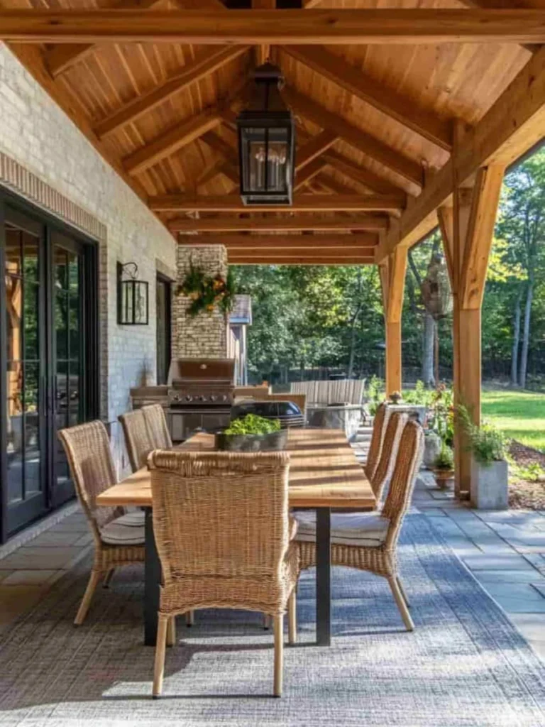 Covered Pergola Floor Extensions